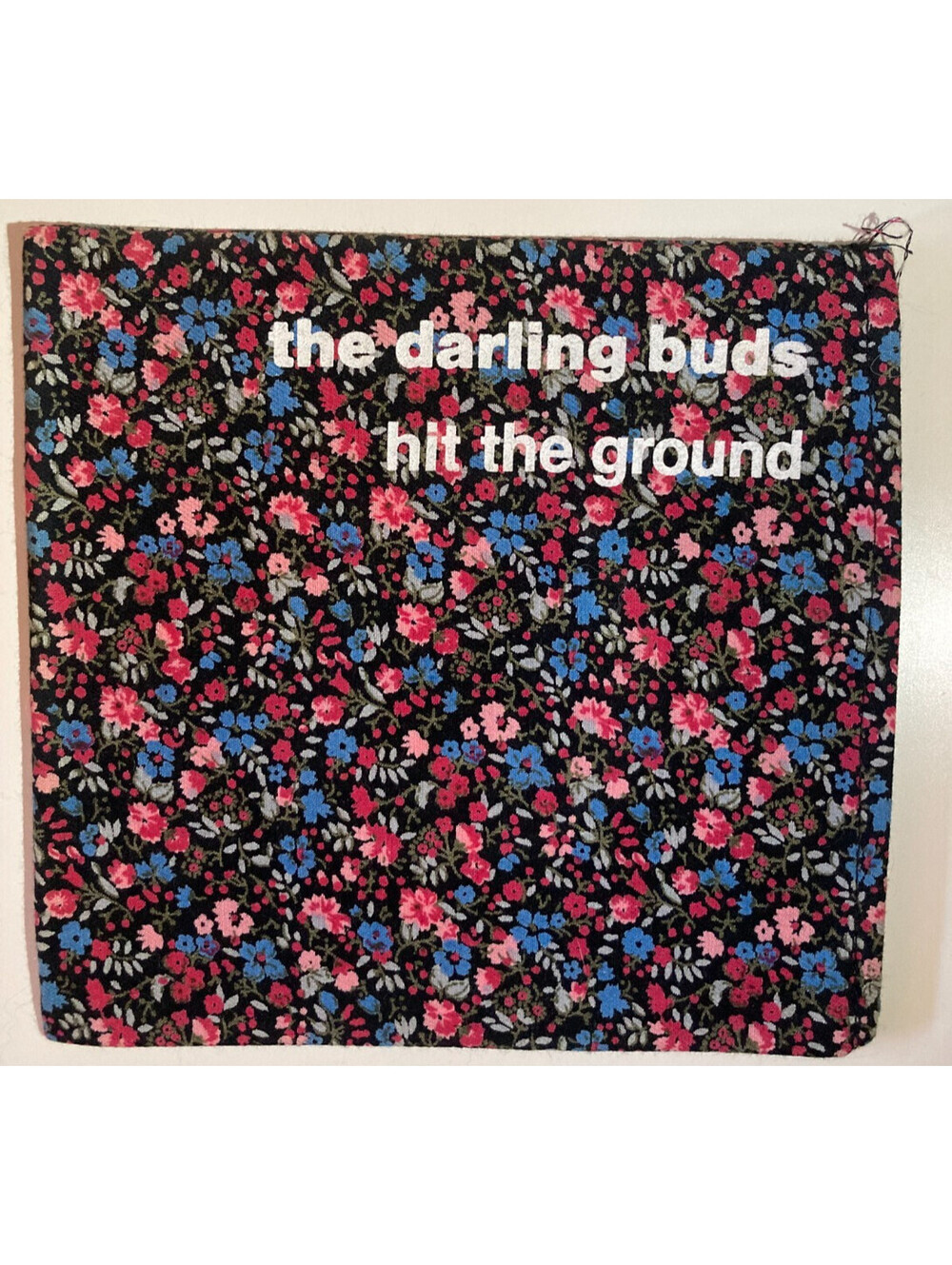DARLING BUDS Hit The Ground (1989 ) 7" Vinyl UK IMPORT Ltd Cloth Fabric Sleeve